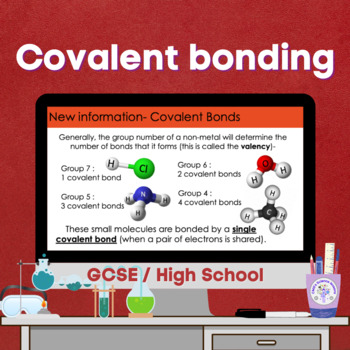 Preview of Covalent bonding (GCSE)