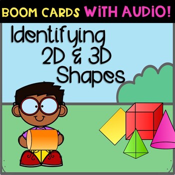Preview of 2D & 3D Shapes | Math BOOM Cards