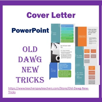 Cover Letter Powerpoint Worksheets Teaching Resources Tpt