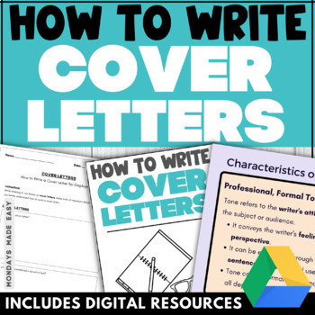 cover letter writing lesson