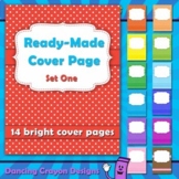 Ready Made Cover Pages | Bright Polka Dots