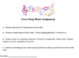 Cover Song Music Assignment with Rubric and Ontario Expectations