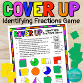 Cover Up Identifying Fractions and Equivalent Fractions Ma