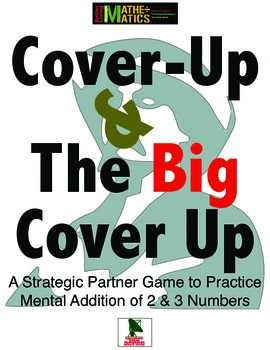 Preview of Addition + Probability = Fun: Cover Up & the Big Cover Up