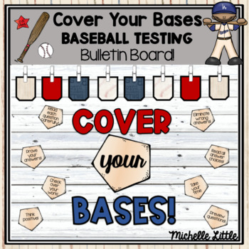 Preview of Cover Your Bases: Baseball Testing Bulletin Board