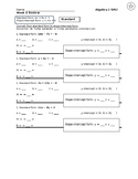 Coverting from Standard Form to Slope-intercept Form Scaff