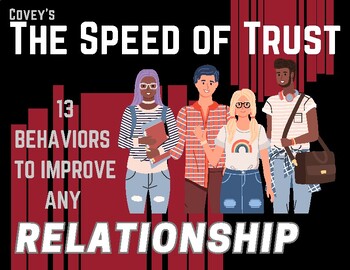 Preview of Covey's 13 Behaviors for Relationships, Speed of Trust