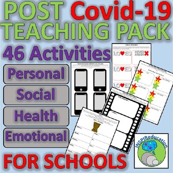 Preview of Covid-19: Back to School- Activity Pack- 46 Activities to support students
