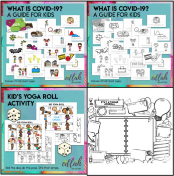 Preview of Covid-19/Coronavirus Preschool Resource Bundle