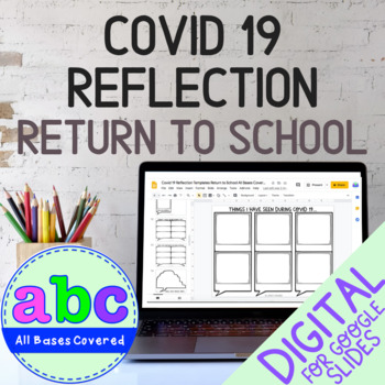 Preview of Covid 19 Return to School | Reflection | Goal | Google Slides | Back to School