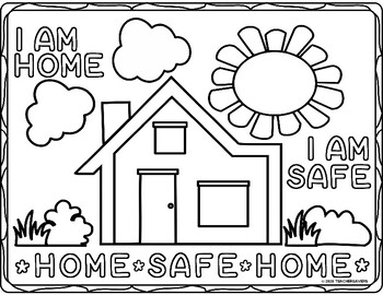 Covid-19 Safe at home activity sheets by TEACHERSAVERS | TPT