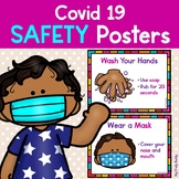 Covid 19 Safety Posters (Social Distancing Posters, Covid 
