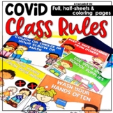 Covid 19 Safety Posters | Covid Classroom Rules