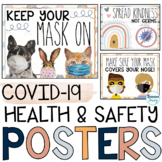 Covid 19 Safety Posters Personal Hygiene Posters Social Di