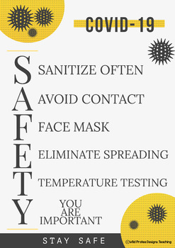Preview of Covid-19 Safety poster