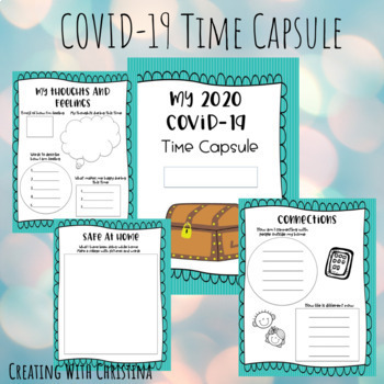 Covid-19 Time Capsule by Creations by Christina | TPT