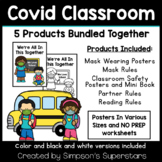 Covid Classroom BUNDLE | COVID 19 Classroom Safety Posters
