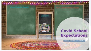 Preview of Covid School Expectations Jamboard Sort