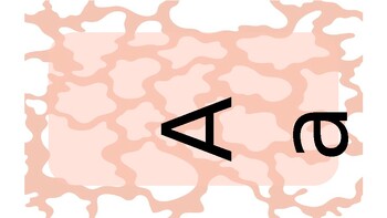 Preview of Pink Cow Print Alphabet