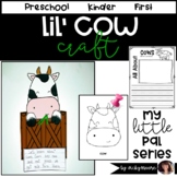 Cow Craft | Farm Animal Activity | Cow writing craft  | Fa