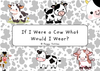 Preview of Cow Unit | Writing Prompt| Farm Animals | Pre-K, Preschool, Kindergarten