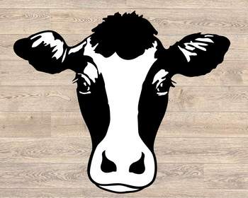 Download Cow svg Cow Face Heifer Farm Farm Animal Farmhouse Cricut ...