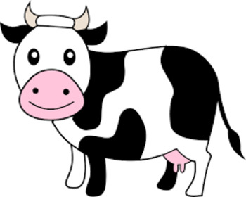 cows eating grass clipart for bulletin