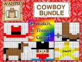 Cowboy Bundle Watch, Think, Color Games