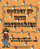 Cowboy Up with Categories a speech language therapy sortin