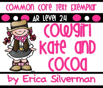 Preview of Cowgirl Kate and Cocoa Book Unit with Printables and Activities