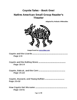 Preview of Coyote Tales - Native American Reader's Theater