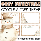 Cozy Christmas & Winter Google Slides Theme
