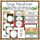 Cozy Farmhouse Classroom Supply Labels, Book Bin Labels, a