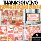 Cozy Thanksgiving Classroom Decor Bulletin Board Bundle