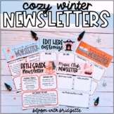 Cozy Winter Editable Newsletter Templates