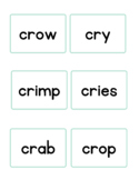 Cr - Word Blend Cards - Phonics