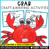 Crab Craft | Ocean Animal Craft & Activities