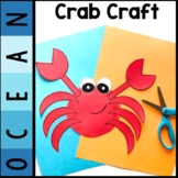 Crab Craft |  Ocean | Aquatic Animals | Zoo Animals