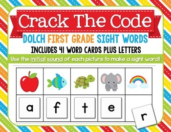 Crack the Code Beginning Sounds - Teach Me Mommy