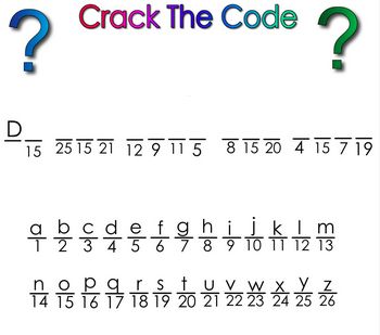 Preview of Crack The Code: Kindergarten Sight Word Practice For the SmartBoard