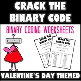 Crack the Binary Code Valentine's Day Worksheets