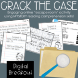 Crack the Case! Digital Mystery Reading Breakout