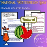 Crack the Case! National Watermelon Day Heist Reading Comp