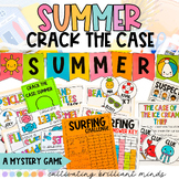 Crack the Case: Summer | 1st Grade | Escape Room | Summer 