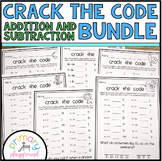 Crack the Code Addition and Subtraction No Prep Endless Bundle