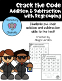 Crack the Code: Addtion & Subtraction with Regrouping