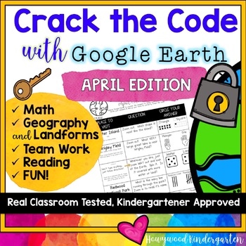 Preview of Crack the Code: April Edition : Google Earth Challenge for Teams or Whole Class