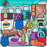 Crack the Code Clipart: Classroom Escape Game Clip Art, Tr