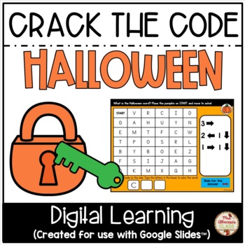 Preview of Crack the Code (Halloween) CODING {Google Slides™}