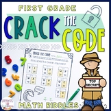 Crack the Code! Math Riddles - 1st Grade